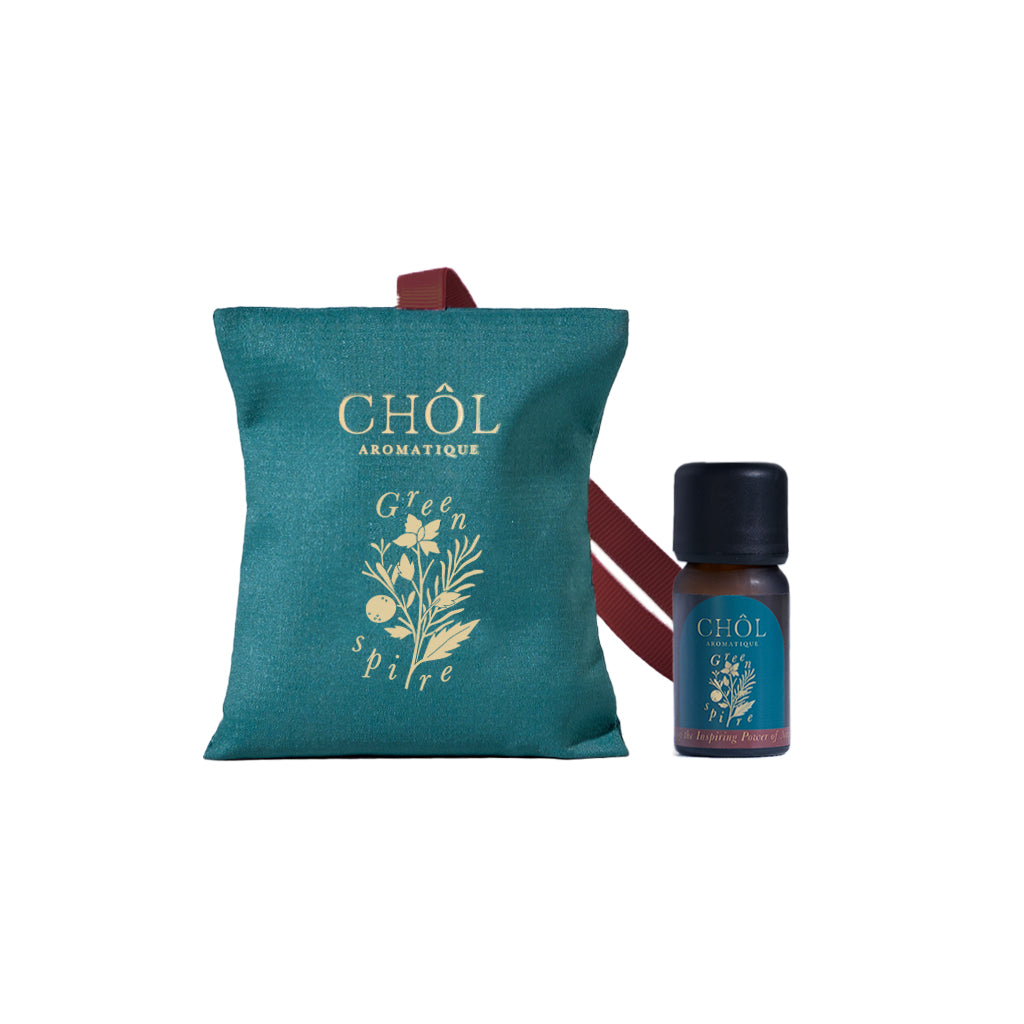 Greenspire Aroma Sachet & Aromachology Oil Set